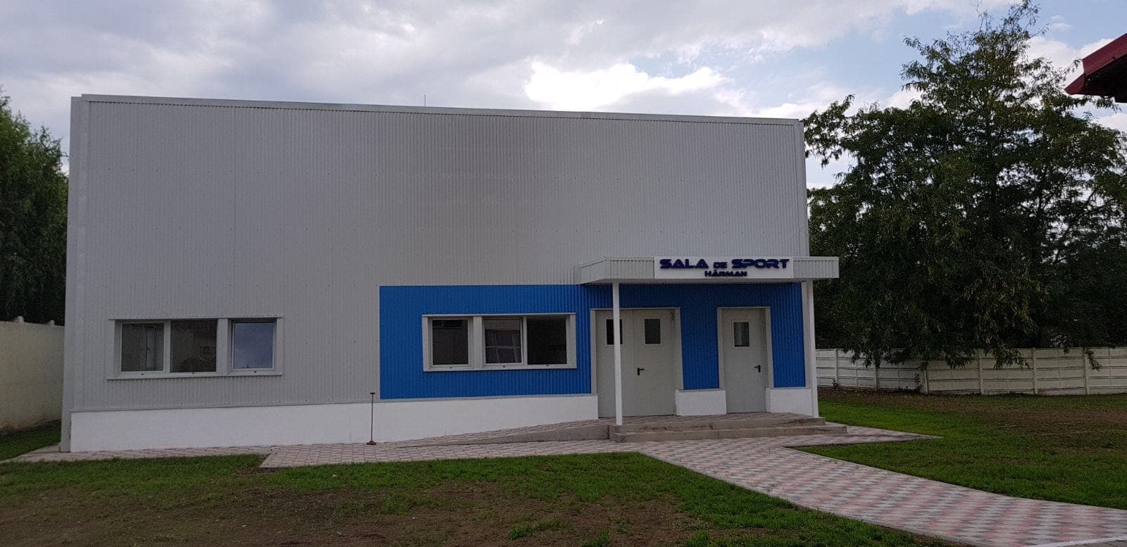 Harman - Construction of the Elementary School Gymnasium — civil and industrial construction project delivered by Alpebocom